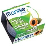 Monge Fruits Pollo Con Papaya - Lattina Gatto 80gr