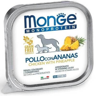 Monge Monoproteic Fruit Chicken And Pineapple - Dog - Bowl 0.15 Kg