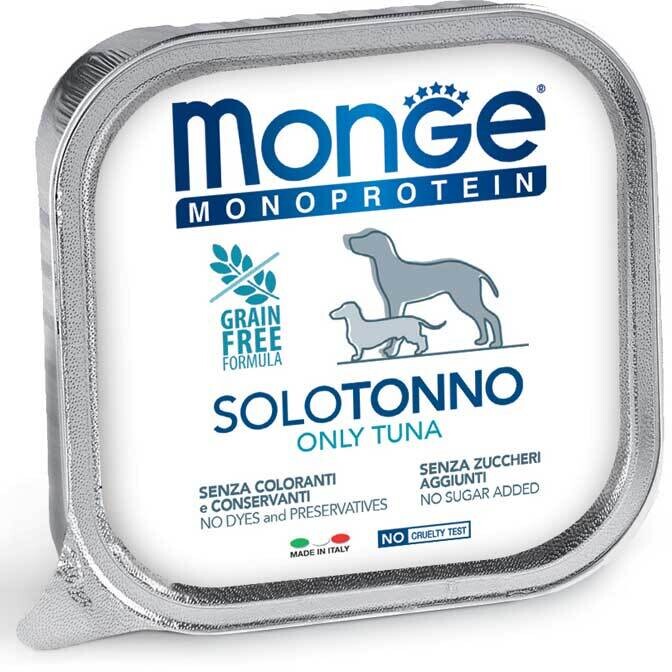 Monge Monoproteic 100% Tuna Only - Dog - Bowl 0.15 Kg