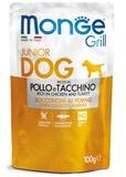 Monge Grill Buste Puppy Pollo Tacchino - Cane  0,1 Kg