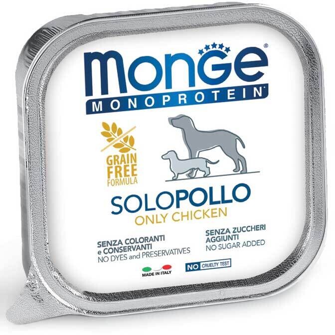 Monge Monoproteic 100% Chicken Only - Dog - Bowl 0.15 Kg