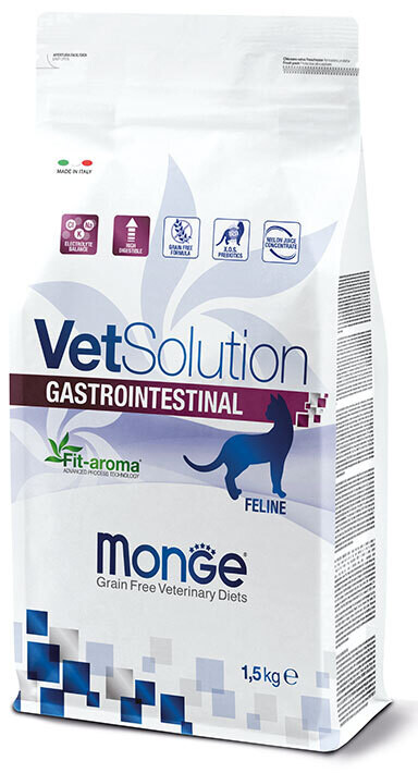 Feline Gastrointestinal - Monge Vet Solution Dry Cat 1.5 Kg