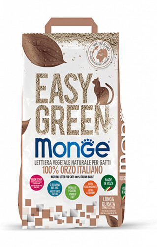 Monge Lettiera Easy Green Orzo Lt.10 (3,8Kg)