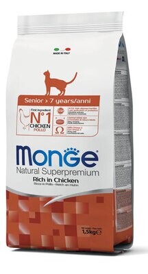 Senior - Monge Natural Superpremium Dry Cat 0.4 Kg