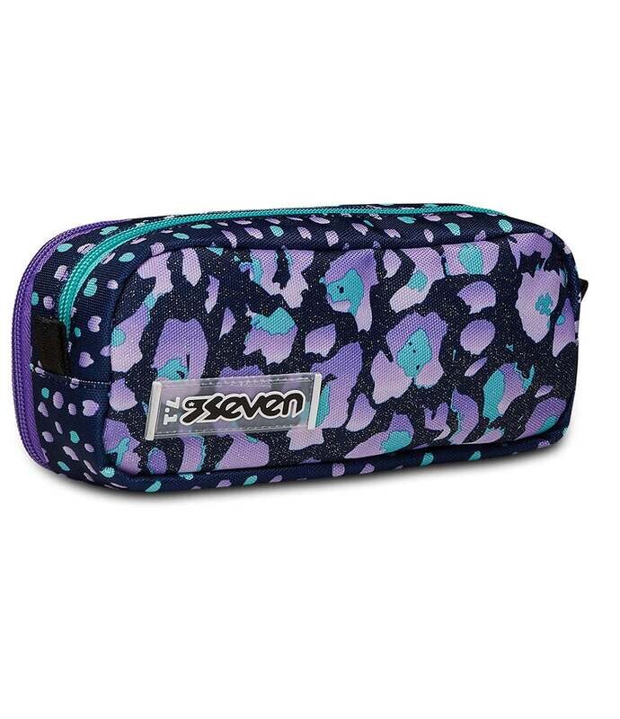 School PEN HOLDER DOUBLE compartment Seven - ZIPLY