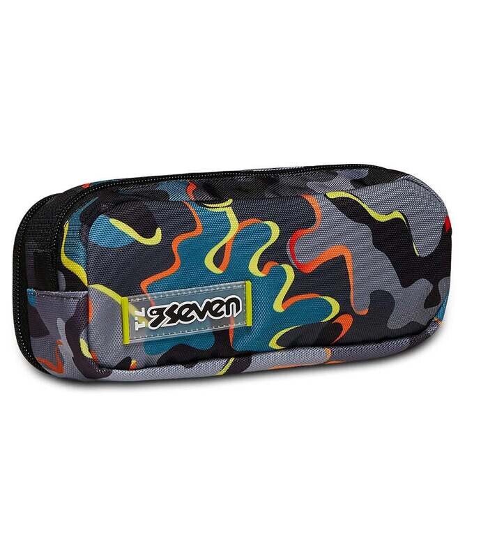 SCHOOL PEN HOLDER DOUBLE compartment Seven - DYE ON