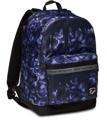 Seven REVERSIBLE BACKPACK WITH WIRELESS EARPHONES - THE DOUBLE DRIZZLY