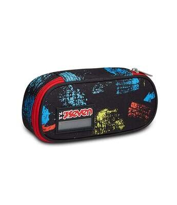 SCHOOL PEN HOLDER Seven ROUND PLUS - SCRATCHY BOY