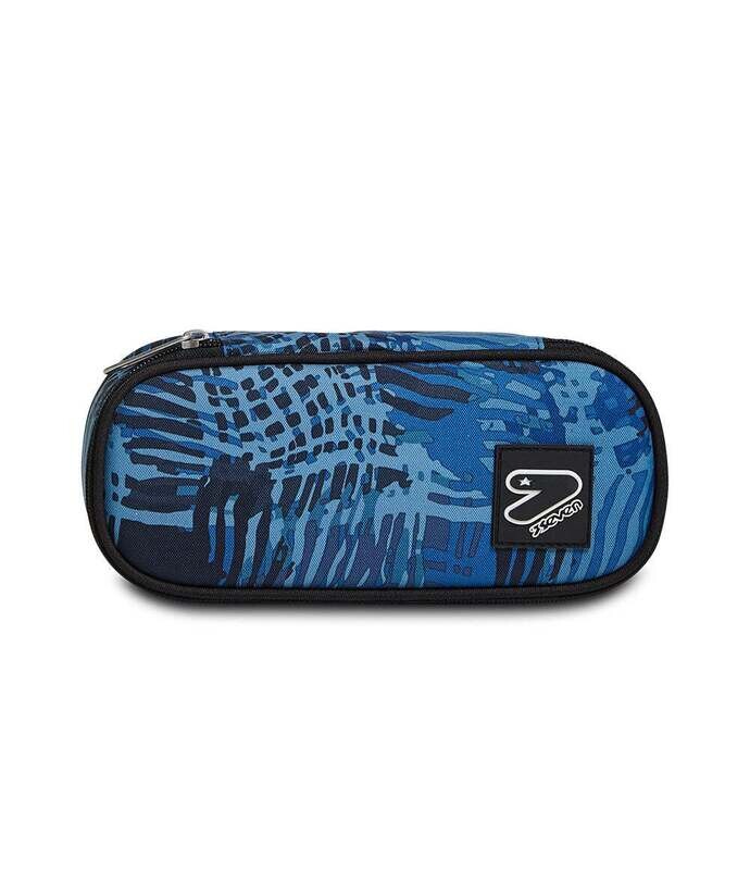 SCHOOL PEN HOLDER Seven ROUND PLUS - THE DOUBLE BLENDING BLUE