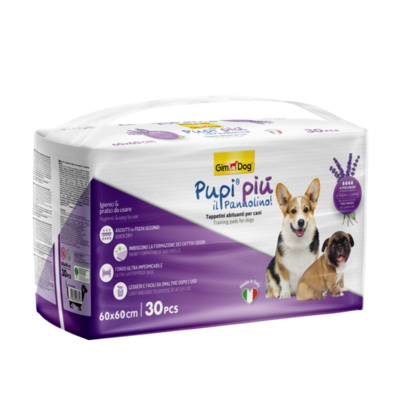 Gimborn Absorbent Mats - PLUS PUPES WITH LAVENDER 60X60 - 30PZ