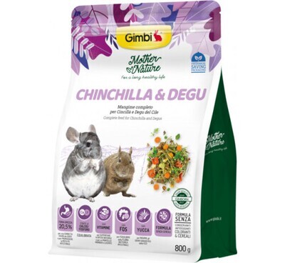 Gimborn - GIMBI MOTHER NATURE CHINCHILLA&amp;DEGU 800G