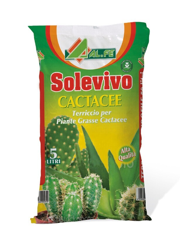Solevivo Potting soil for Cactaceae Alfe Natura 5 L