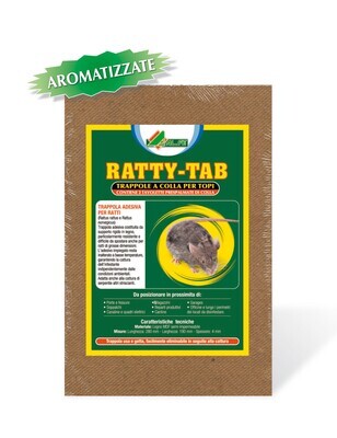 Boards with Ratticide Glue Ratty-Tab Alfe Nature 19X28cm