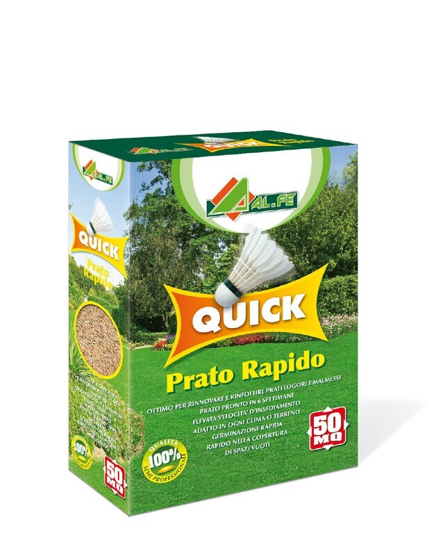 Quick Alfe Natura 1 Kg seed for RAPID LAwn