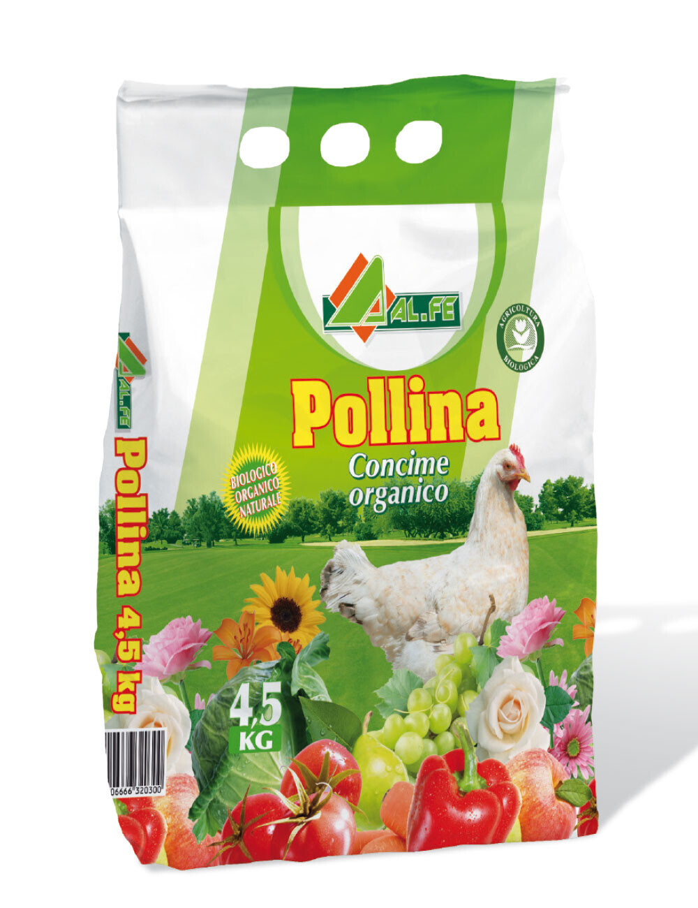 Organic Fertilizer Pollen Alfe Natura 4.5 Kg