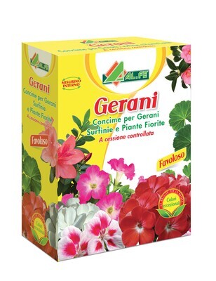 Geraniums Fertilizer Granules Alfe Natura 1 Kg