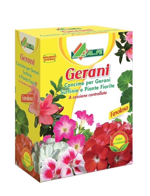 Geraniums Fertilizer Granules Alfe Natura 1 Kg