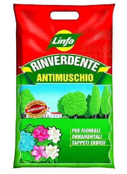 Linfa - Fertilizer Antimuschio Rinverdente 5 Kg Linfa