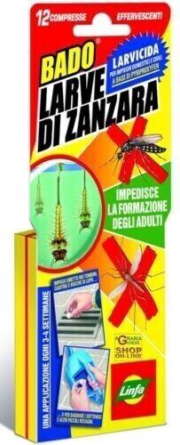 Linfa - Bado Blister of 12 Larvicide Tablets Against Mosquitoes