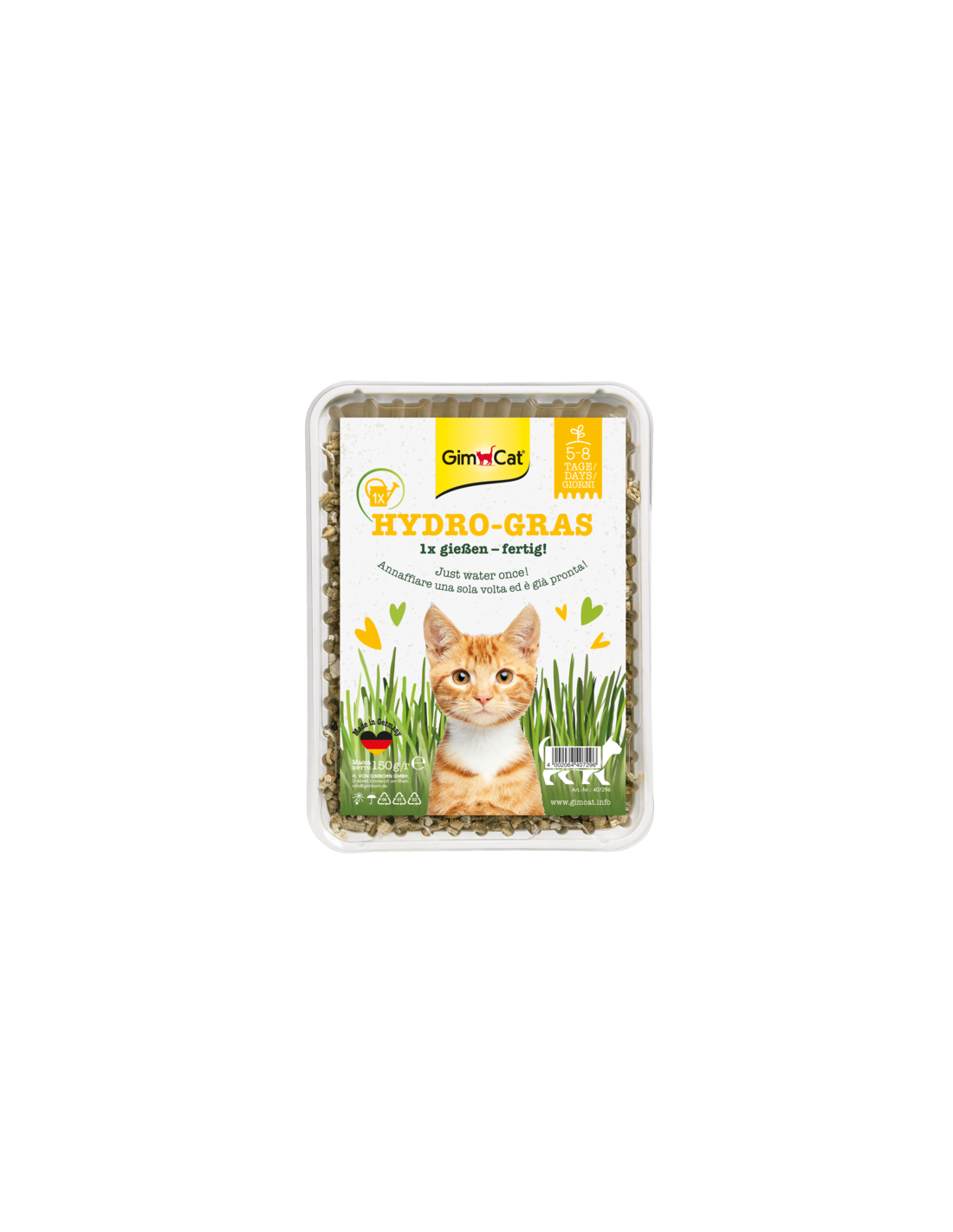Gimborn - HYDRO-GRAS HERB FOR CATS 150G