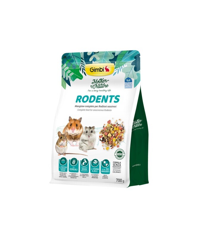 Gimborn - Mangime GIMBI MOTHER NATURE RODENTS 700G