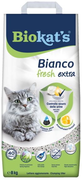 Gimborn Litter - Biokat&#39;s Bianco Fresh Extra 8 KG