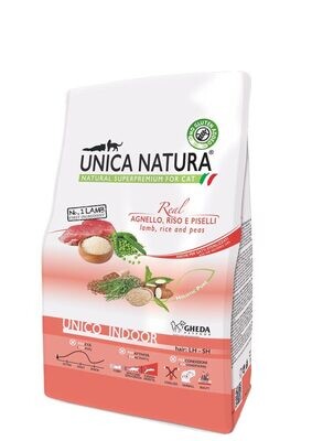 Gheda - Unica Natura Dry - Indoor Lamb, Rice and Peas 1.5kg