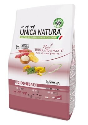 Gheda - Unico Maxi Dry - Duck, rice and potatoes 2.5kg