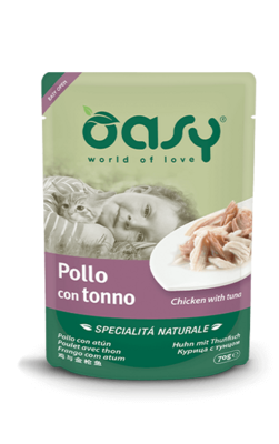 Oasy Natural Specialties - Chicken with Tuna 70 g