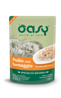 Oasy Natural Specialties - Chicken With Cheese 70 g