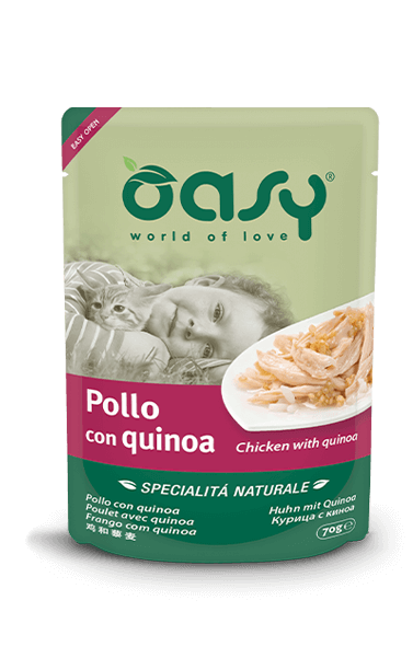 Oasy Specialità Naturale • Pollo Con Quinoa 70 g