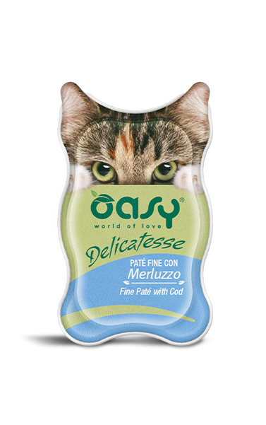 Oasy Delicatesse - Fine Pate With Cod 85 gr