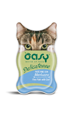 Oasy Delicatesse - Fine Pate With Cod 85 gr