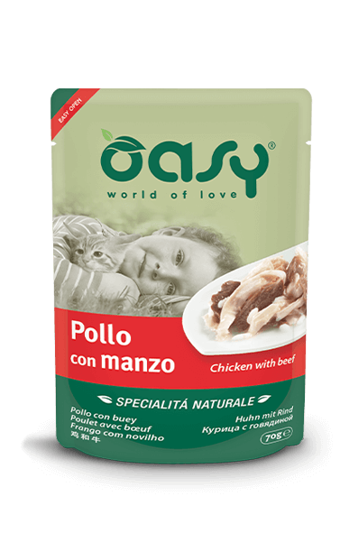 Oasy Natural Specialties - Chicken With Beef 70 g