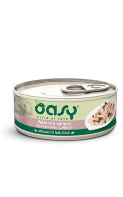 Oasy Natural Specialties - Chicken With Spinach 70 g
