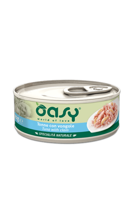Oasy Natural Specialties - Tuna With Clams 70 g