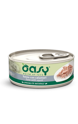 Oasy Natural Specialties - Tuna With Squid 150 g