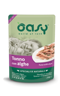 Oasy Specialità Naturale • Tonno Con Alghe 70 g