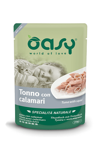 Oasy Natural Specialties - Tuna With Calamari 70 g