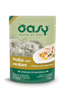 Oasy Natural Specialties - Chicken With Vegetables 70 g