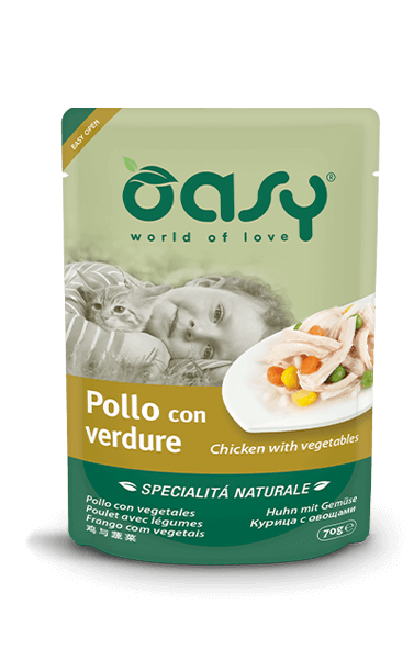 Oasy Specialità Naturale • Pollo Con Verdure 70 g