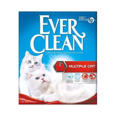 Everclean Multiple Cat Litter 10l