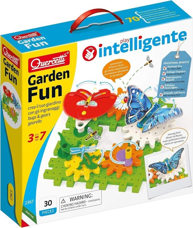 Quercetti 2367 Garden Fun Georello Bugs