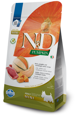 Farmina N&amp;D Pumpkin Dog Duck And Cantaloupe Adult Mini 2Kg