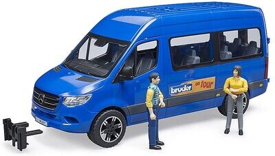 Bruder 02670 MB Sprinter Transfer Van with Driver and Passenger