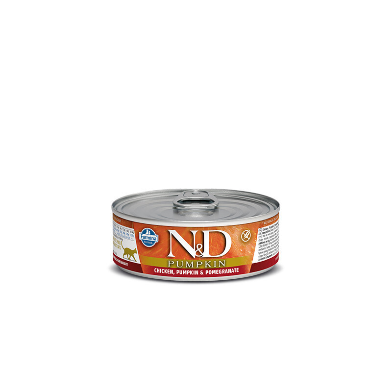 Farmina N&amp;D Cat Chicken, Pumpkin &amp; Pomegranate 80 Gr