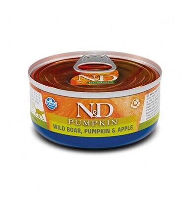 Farmina N&amp;D Cat Wild Boar, Pumpkin &amp; Apple 80 Gr