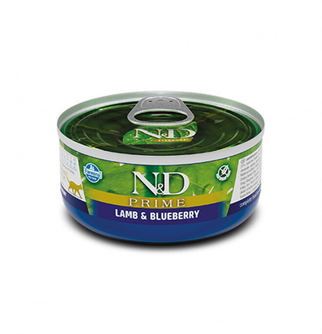 Farmina N&amp;D Cat Prime Lamb &amp; Blueberry 70 Gr