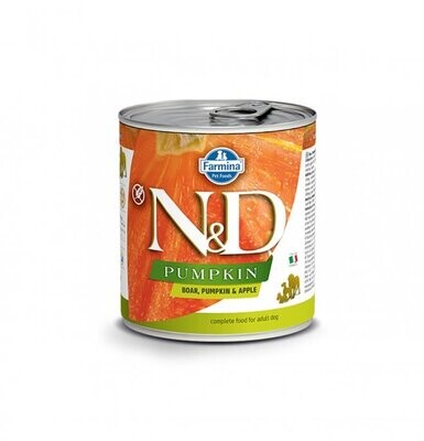Farmina N&amp;D Dog Wild Boar Pumpkin And Apple 285Gr