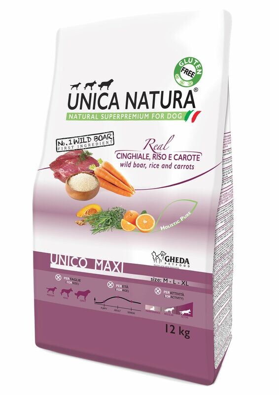 Gheda - Unico Maxi Dry - Cinghiale 2,5kg